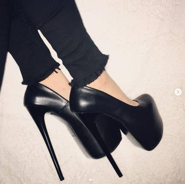 black high heel pumps tajna club shoes