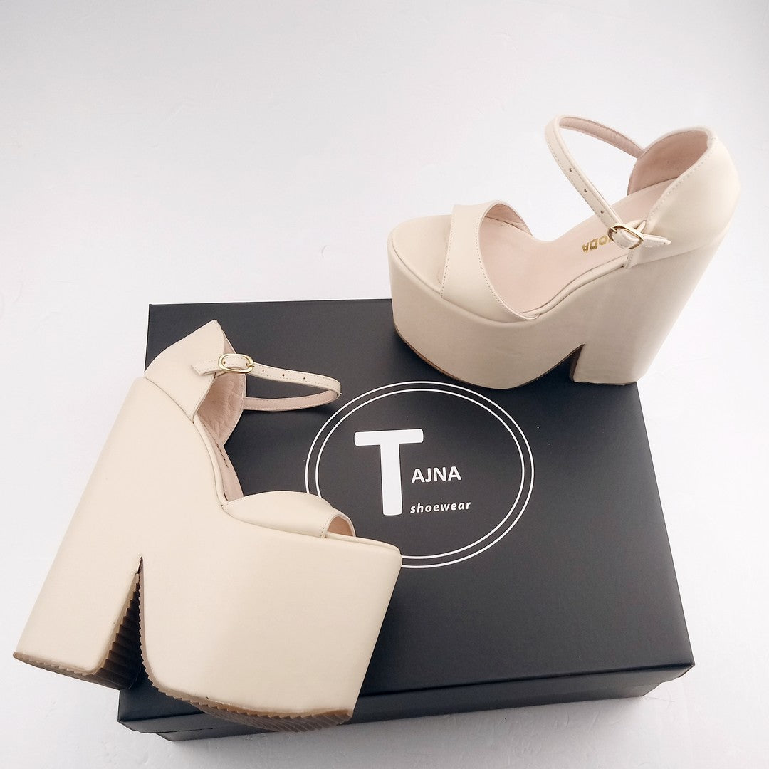 Single strap wedges on sale