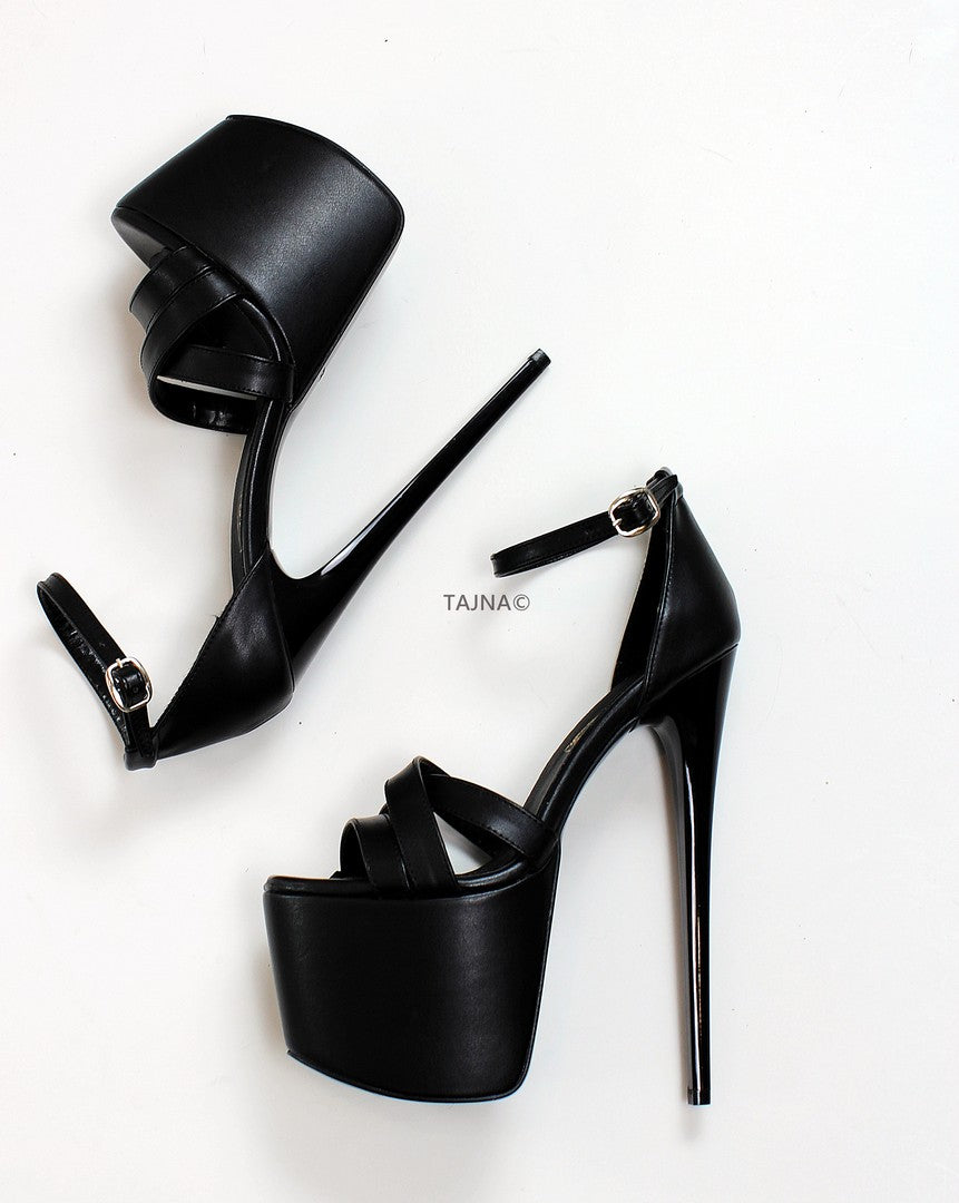 Cheap black platform shoes clearance