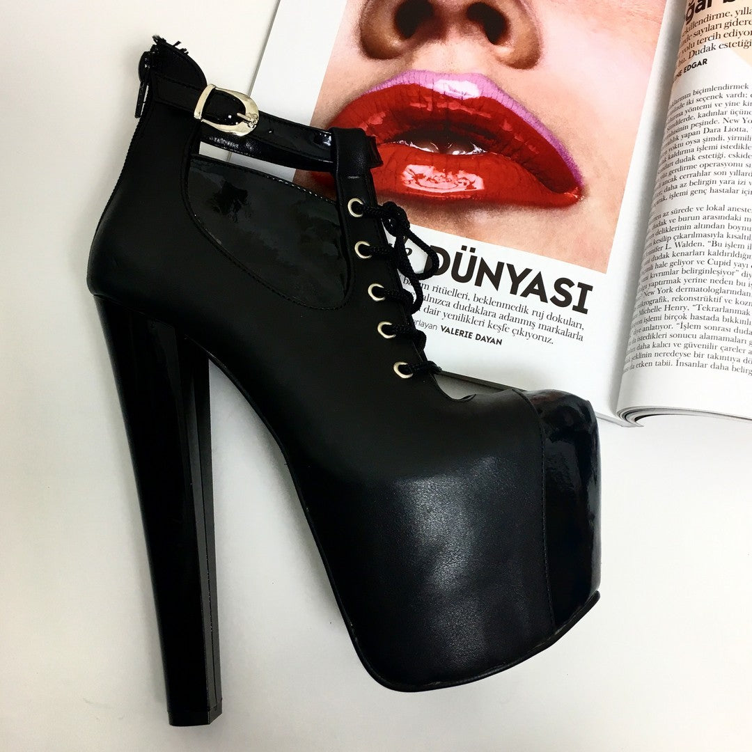 Designer platform booties shop