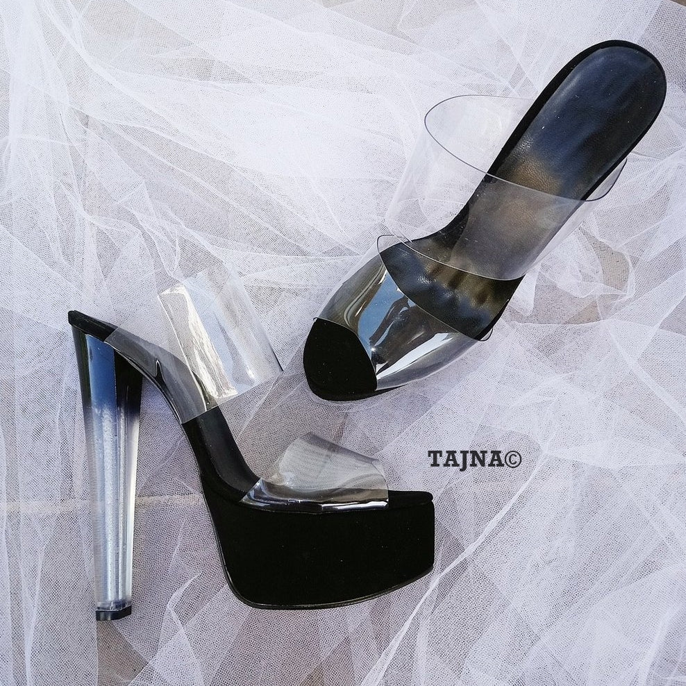 Clear platform mules new arrivals