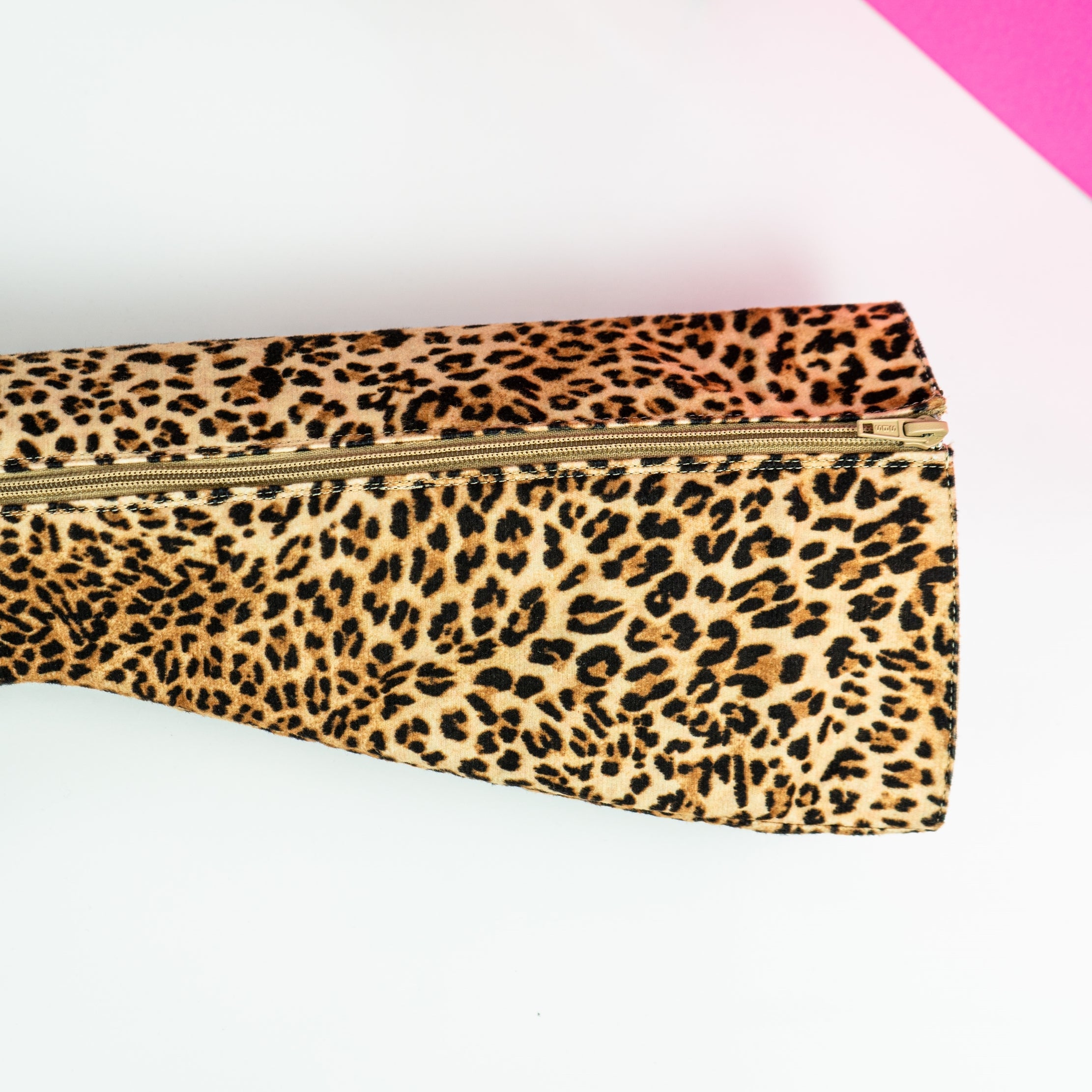 Leopard Mid Calf High Heel Boots - Tajna Club