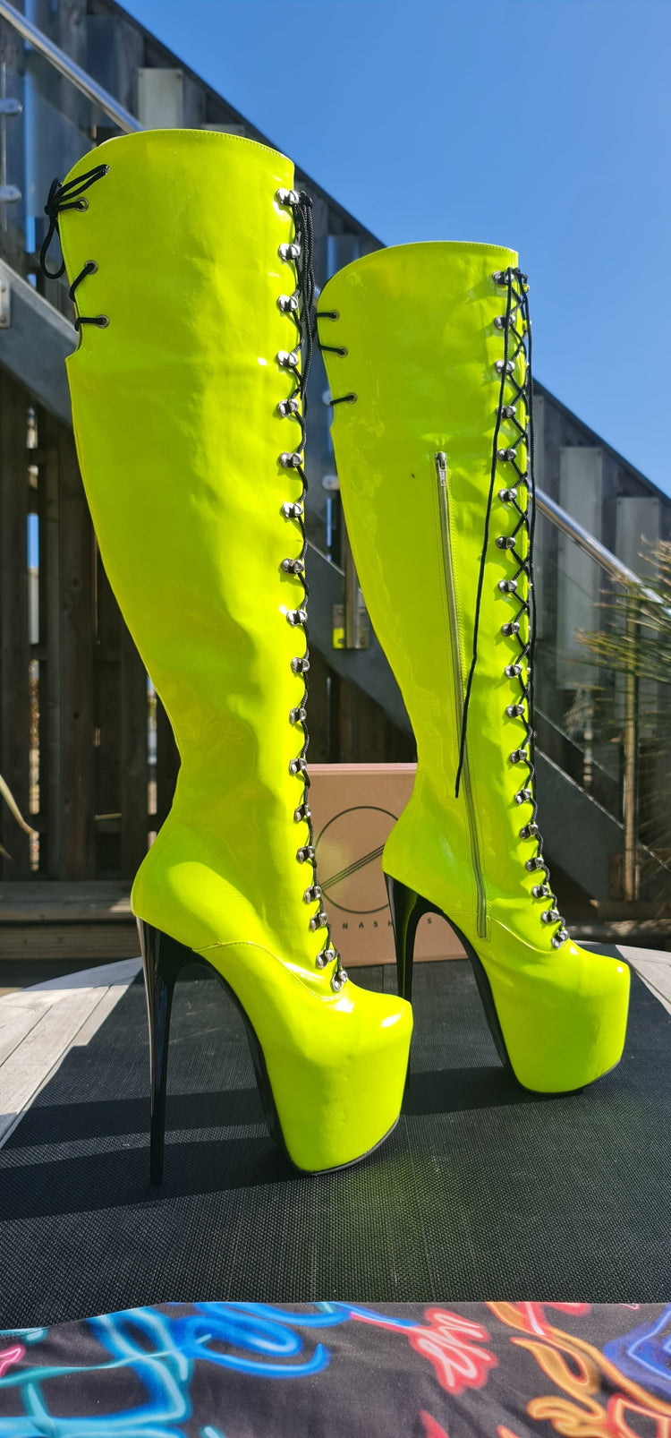 neon-yellow-military-style-high-heel-platform-boots-over-the-knee-tajna-club-bondage-lace-up