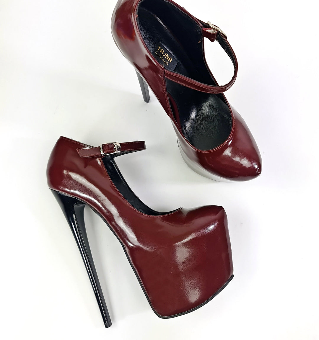 Vine Gloss Mary Jane High Heels