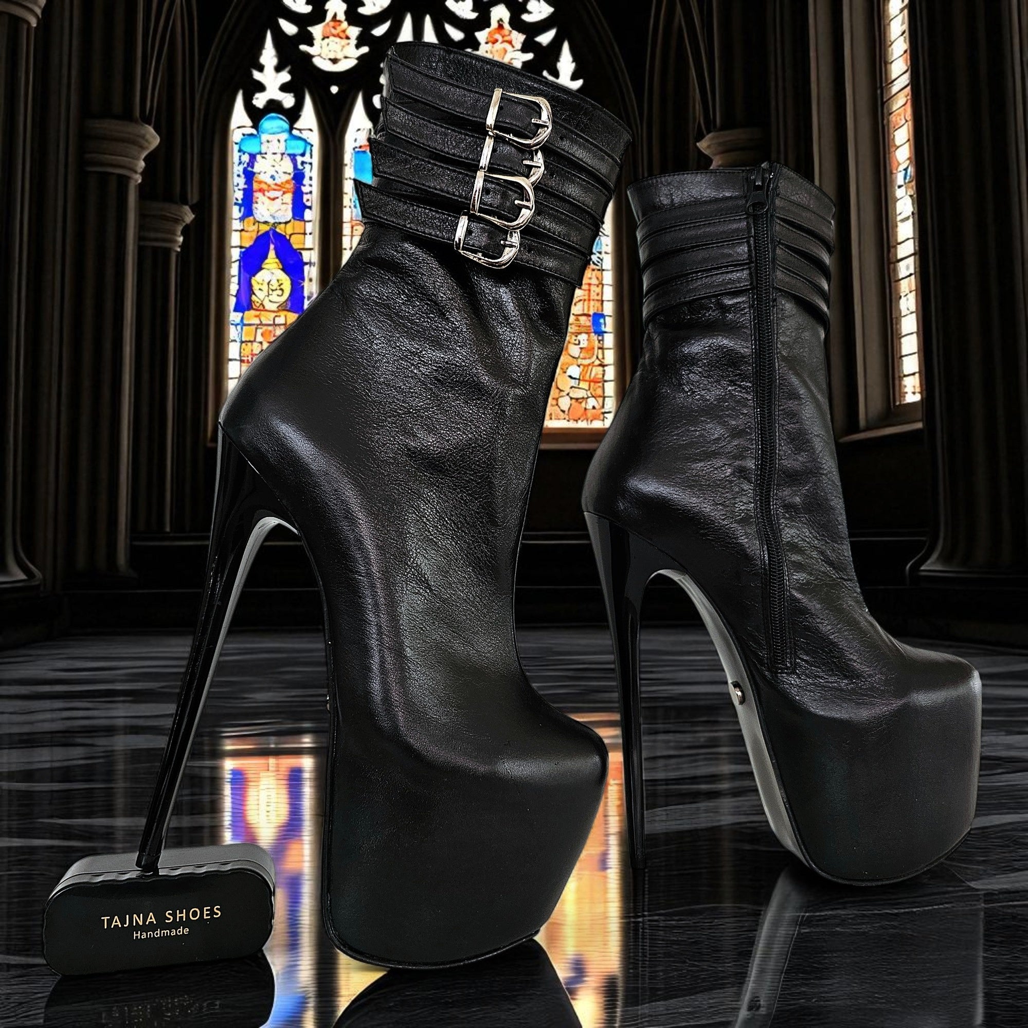 black-leather-high-heel-boots-three-buckled-tajna-club-shoes