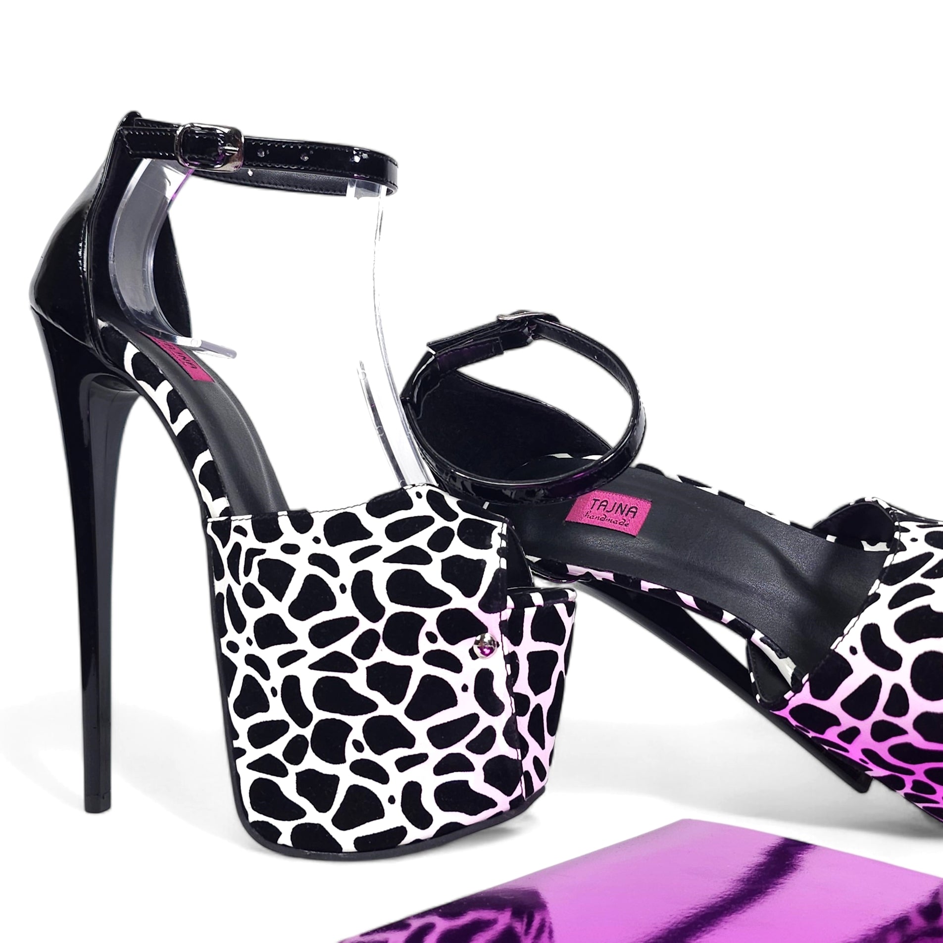 tajna-club-high-heel-platform-shoes-black-white-cow-zebra-dalmatian-leopard-print (9)