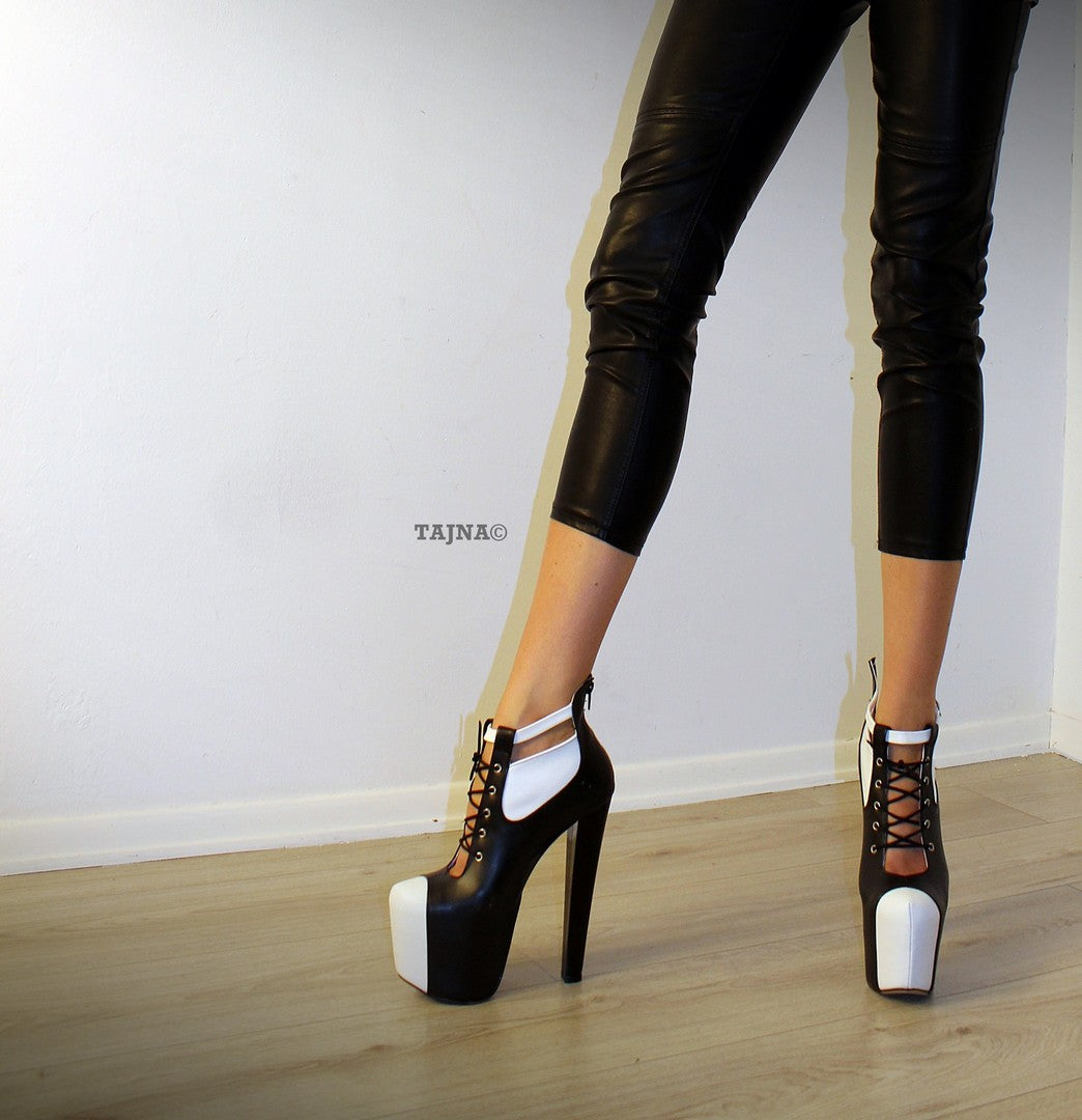 Designer deals platform booties
