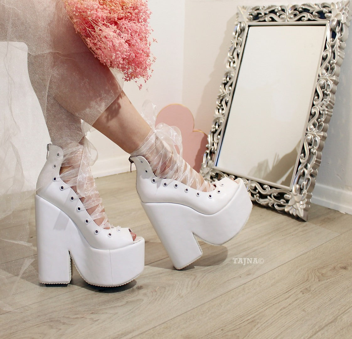 大人気新品  20_cm_high_heel_wedge_shoes_8. 靴