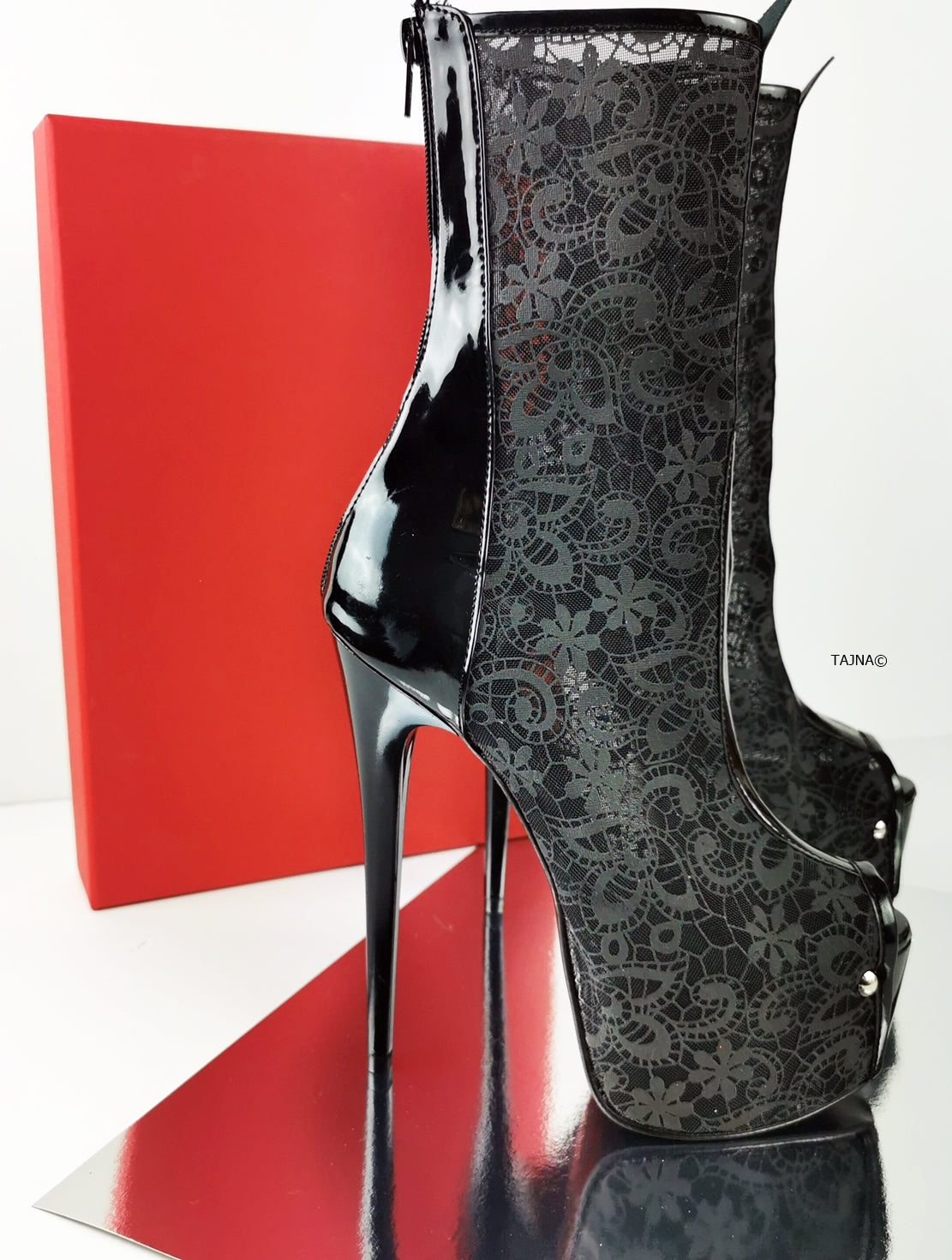 High Heel Shoes with Lace | Tajna Shoes – Tajna Club
