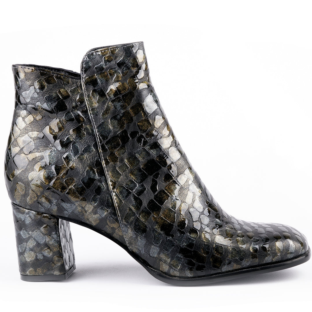 Norma - Ankle Cut Leather Booties