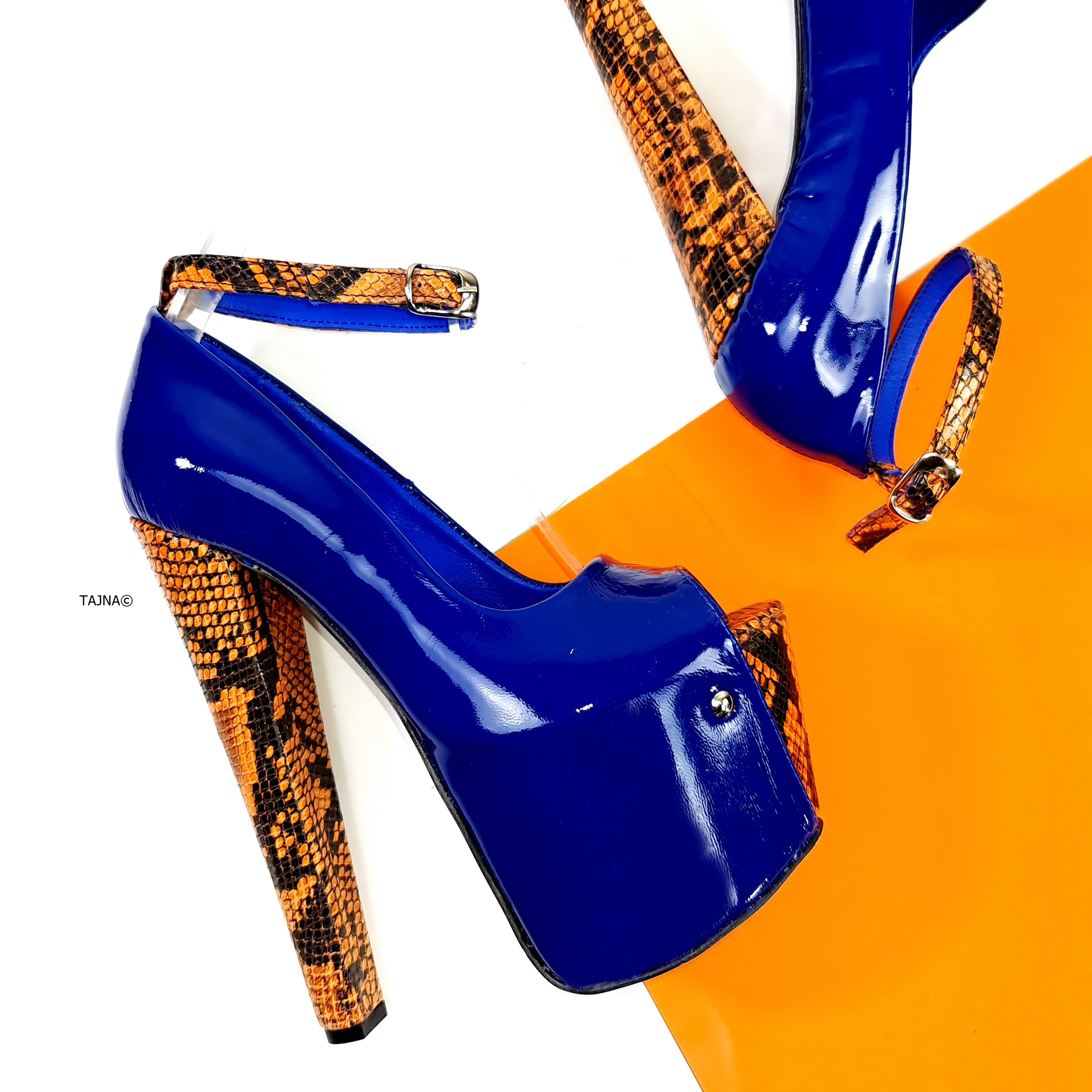 genuine-leather-blue-orange-ankle-strap-snake-print-high-heel-shoes-tajna