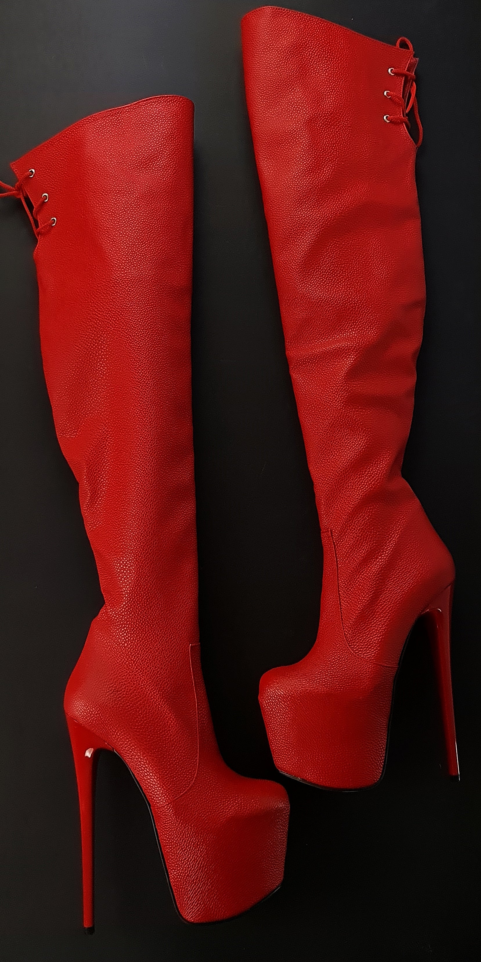 Heel thigh boots best sale