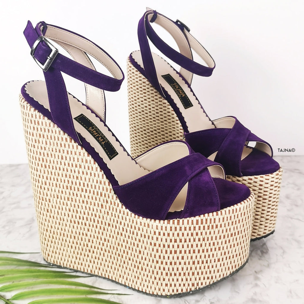 Avon Purple Sandals | Mercari