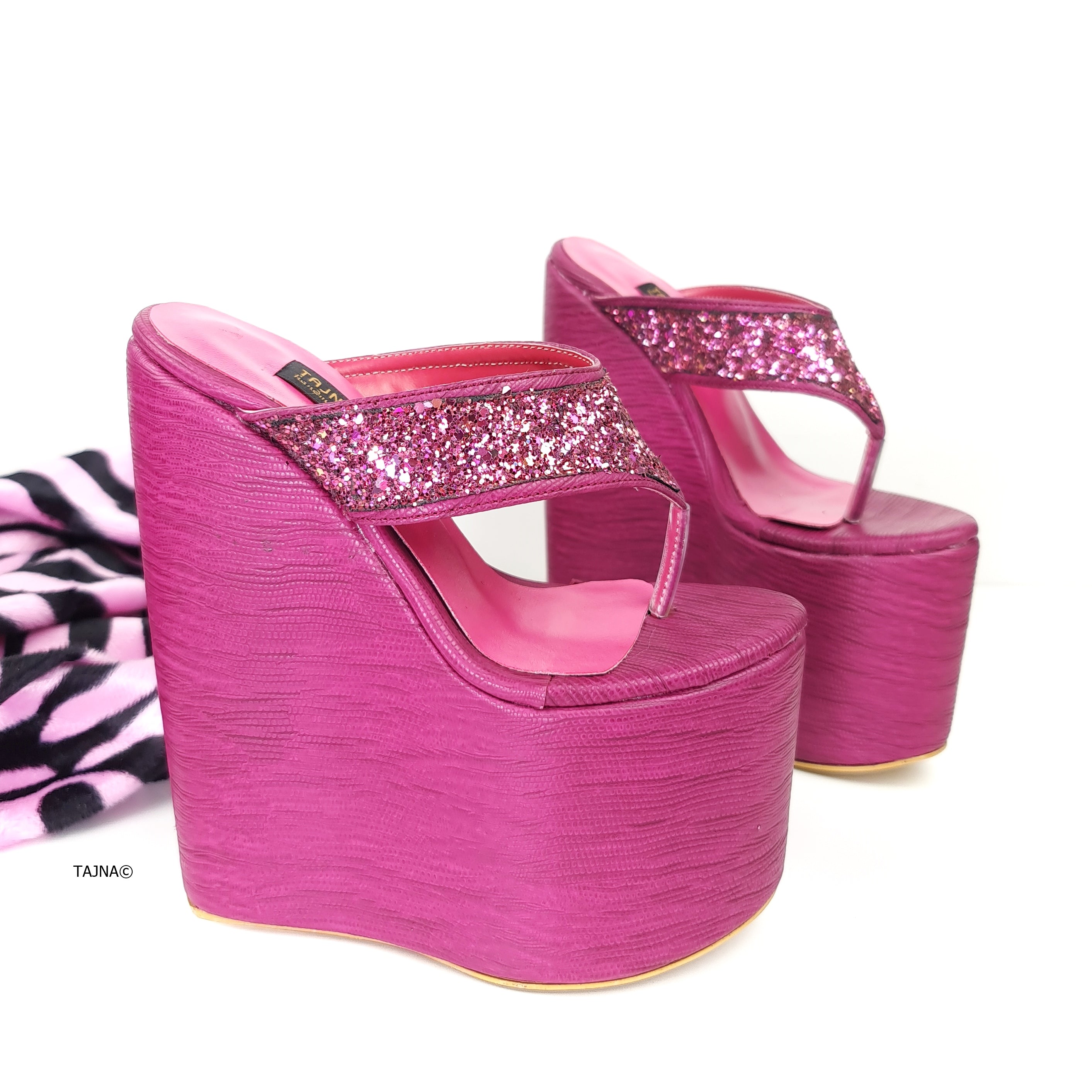 Flip Flop High Heel Platform Mules – Tajna Club
